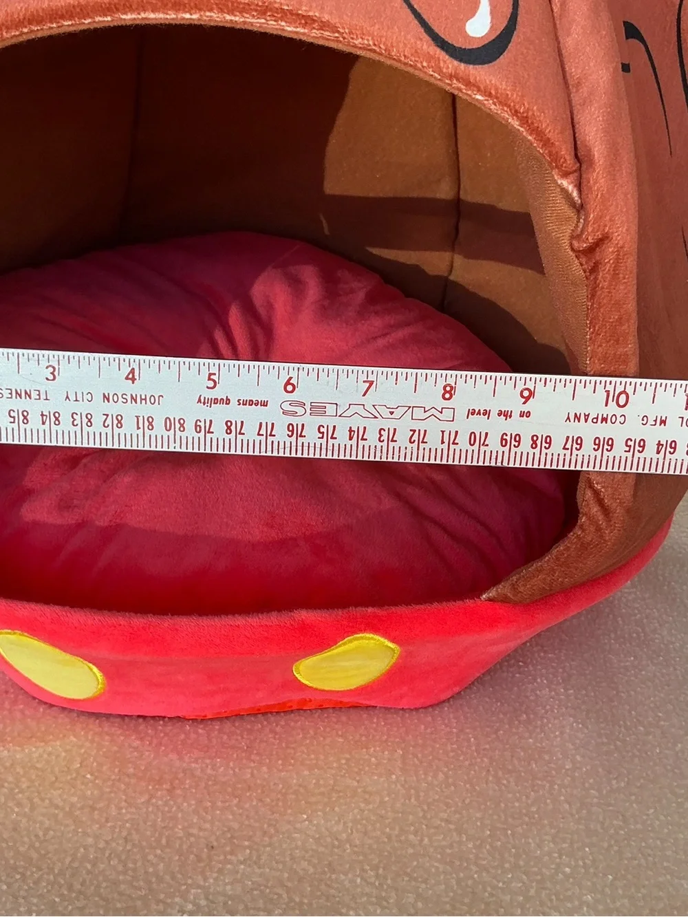 Disney Candy Apple Pet Bed NWT